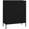 Image de vidaXL Armoire de rangement 80x35x101,5 cm - Noir