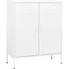 Image de vidaXL Armoire de rangement Blanc