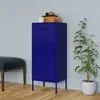 Image de vidaXL Armoire de rangement - Bleu marine