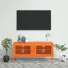 Image de vidaXL Meuble TV - Orange 105x35x50 cm