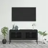 Image de vidaXL Meuble TV Noir