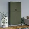 Image de vidaXL Garde-robe - Vert olive
