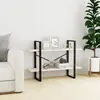 Image de vidaXL Bibliothèque 2 niveaux Blanc