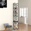 Image de vidaXL Bibliothèque à 6 niveaux - Blanc
