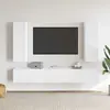 Image de vidaXL Ensemble Meubles TV - Blanc