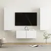 Image de vidaXL Ensemble de meubles TV Blanc
