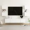Image de vidaXL Ensemble Meubles TV 6 pcs Blanc