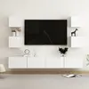 Image de vidaXL Meuble TV 6 pcs Blanc