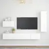 Image de VidaXL Ensemble 4 pcs - Blanc
