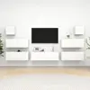 Image de vidaXL Ensemble de meubles TV 7 pièces Blanc