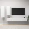 Image de vidaXL Meuble TV 6 pcs Blanc