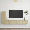 Image de vidaXL Ensemble de meubles TV - Chêne Sonoma