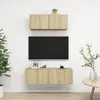 Image de vidaXL Ensemble de meuble TV - Chêne sonoma