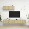 Image de vidaXL Meubles TV 3 pcs - Chêne sonoma