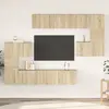 Image de vidaXL 8 pcs Chêne sonoma