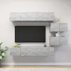 Image de vidaXL 3079146 - Gris Béton