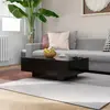 Image de VidaXL Table Basse Noir 90x60 cm