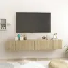 Image de vidaXL Meubles TV Chêne Sonoma