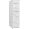 Image de vidaXL Classeur mobile - Gris
