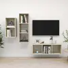 Image de vidaXL Ensemble de Meubles TV - Chêne Sonoma