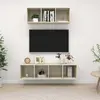 Image de vidaXL Ensemble de meubles TV - Chêne sonoma