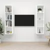 Image de vidaXL Meubles TV muraux 2 pcs - Blanc
