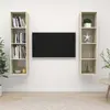 Image de VidaXL Meubles TV muraux 3079865 - Chêne sonoma