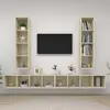 Image de vidaXL Meubles TV Muraux - Chêne Sonoma