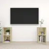 Image de vidaXL TV 2 pcs - Chêne sonoma