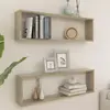 Image de VidaXL Étagères Cube Murales 2 pcs