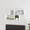 Image de vidaXL Étagère murale cube - Blanc