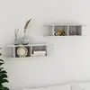 Image de Étagères murales vidaXL 2 pcs gris béton