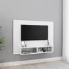 Image de vidaXL Meuble TV Mural Blanc