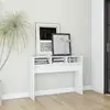 Image de vidaXL Table console blanc 105x30x80 cm