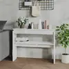 Image de VidaXL Console - Blanc brillant