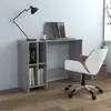 Image de VidaXL Bureau - Gris béton