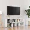Image de VIDAXL Meuble TV - Blanc brillant
