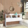 Image de vidaXL Buffet - Blanc