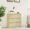 Image de vidaXL Table de chevet - Bois de pin massif