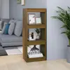 Image de vidaXL Bibliothèque/Séparateur Marron miel Pin