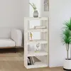 Image de vidaXL Bibliothèque/Séparateur - Blanc 8720286608692