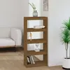 Image de VidaXL Bibliothèque/Séparateur de pièce marron miel