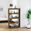 Image de vidaXL Bibliothèque/Séparateur - Marron miel