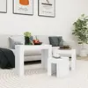 Image de vidaXL Tables basses gigognes 3 pièces