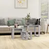 Image de VIDAXL Tables gigognes 808607 - Gris béton