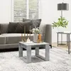 Image de VidaXL Table d'Appoint Gris Béton