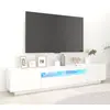 Image de vidaXL Meuble TV LED 200 cm