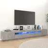 Image de vidaXL Meuble TV Gris béton