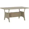 Image de vidaXL Table de jardin Gris - 120x70x66 cm