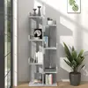 Image de Bibliothèque Gris béton 48x25,5x140 cm - VidaXL